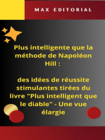 Plus intelligente que laméthode de Napoléon Hill : des idées de réussite stimulantes tirées du livre "Plus intelligent que le diable": Une vue élargie