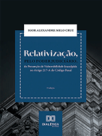 Relativização, pelo Poder Judiciário, da Presunção de Vulnerabilidade Insculpida no Artigo 217-A do Código Penal