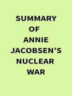 Summary of Annie Jacobsen’s Nuclear War