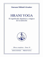 Hrani yoga: El significado alquímico y mágico de la nutrición