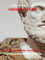 J.D. Ponce zu Aristoteles: Eine Akademische Analyse von Nikomachischen Ethik: Aristotelismus, #1