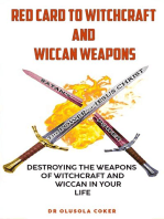 Red Card To Witchcraft And Wicca Weapons