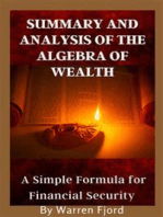 Summary And Analysis of The Algebra of Wealth