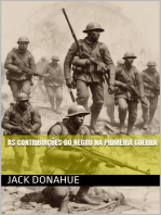 As contribuições do negro na primeira guerra