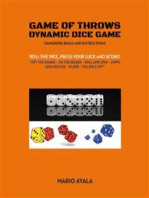 Game of Throws - Dynamic Dice Game: Gamebook Rules and Instructions