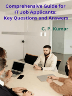 Comprehensive Guide for IT Job Applicants: Key Questions and Answers