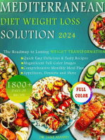 Mediterranean Diet Weight Loss Solution 2024: Easy Mediterranean Cookbook Series, #2