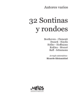 32 Sontinas y rondoes: Piano
