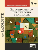 El fundamento del derecho y de la moral: Función y génesis de las ideas de Derecho y de deber