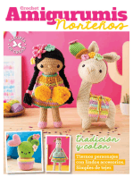 Crochet Amigurumis norteños: Tradición y color. Tiernos personajes con lindos accesorios. Simples de tejer.