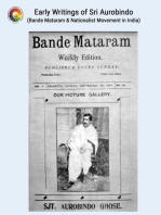 Early Writings of Sri Aurobindo (Bande Mataram & Nationalist Movement in India)