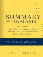 Summary and Analysis: If You Tell: A True Story of Murder, Family Secrets, and the Unbreakable Bond of Sisterhood