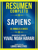 Resumen Completo - Sapiens - De Animales A Dioses - Basado En El Libro De Yuval Noah Harari