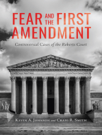 Fear and the First Amendment