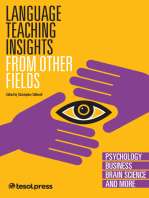 Language Teaching Insights From Other Fields