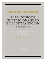 El principio de proporcionalidad y su contrastación empírica: La resolución de casos sobre derechos fundamentales