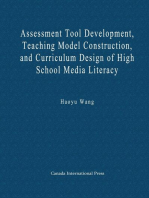 Assessment Tool Development, Teaching Model Construction, and Curriculum Design of High School Media Literacy