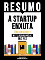 Resumo - A Startup Enxuta (The Lean Startup) - Baseado No Livro De Eric Ries
