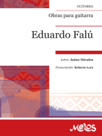 Obras para guitarra Eduardo Falú