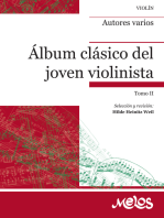 Álbum clásico del joven violinista