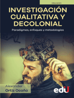 Investigación cualitativa y decolonial. Paradigmas, enfoques y metodologías