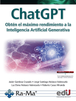 CHATGPT: Obtén el máximo rendimiento a la Inteligencia Artificial Generativa