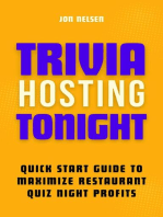 Trivia Hosting Tonight: Quick Start Guide to Maximize Restaurant Quiz Night Profits with Planning, Scheduling, Host Selection, Crafting Questions, AV Tools, and Promotion: Boost Your Business with Trivia, #3