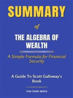 Summary of The Algebra of Wealth