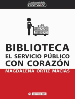 Biblioteca: El servicio público con corazón