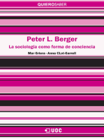 Peter L. Berger: La sociología como forma de conciencia
