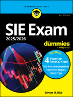 SIE Exam 2025/2026 For Dummies
