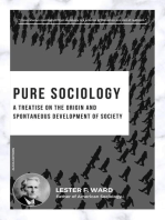 Pure Sociology: A treatise on the origin and spontaneous development of society