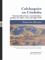 Calchaquíes en Córdoba: Desnaturalizaciones, encomiendas y pueblos de indios a fines del siglo XVII