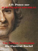 J.D. Ponce sur Jean-Jacques Rousseau : Une Analyse Académique Du Contrat Social: Siècle des Lumières, #1