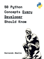 50 Python Concepts Every Developer Should Know