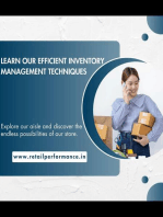 Learn Our Efficient Inventory Management Techniques