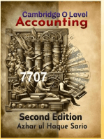 Cambridge O Level Accounting 7707: Second Edition