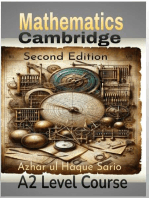 Cambridge Mathematics A2 Level Course: Second Edition