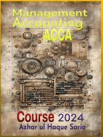 ACCA Management Accounting Course: 2024
