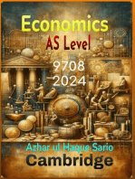 Cambridge AS Level Economics 9708: 2024