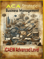 ACA Strategic Business Management: ICAEW Advanced Level