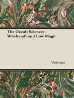 The Occult Sciences - Witchcraft and Low Magic