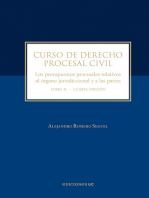 Curso de derecho procesal civil: Los presupuestos procesales relativos al órgano jurisdiccional y a las partes Tomo II