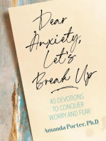 Dear Anxiety, Let's Break Up