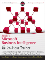 Knight's Microsoft Business Intelligence 24-Hour Trainer: Leveraging Microsoft SQL Server Integration, Analysis, and Reporting Services with Excel and SharePoint