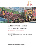 L' AMERIQUE LATINE EN TRANSFORMATION: Mobilisation et citoyenneté