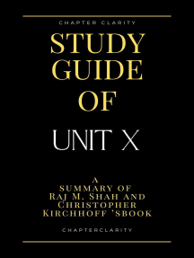 Study Guide of Unit X by Raj M. Shah and Christopher Kirchhoff ...