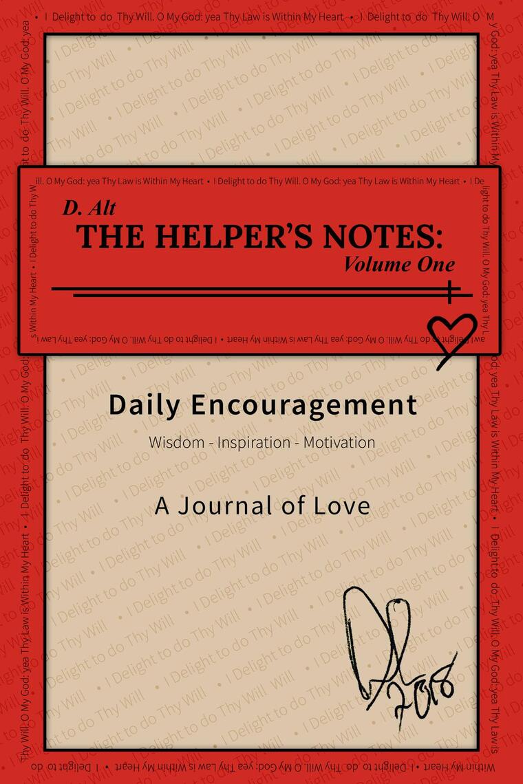 The Helper's Notes by D. Alt (Ebook) - Read free for 30 days