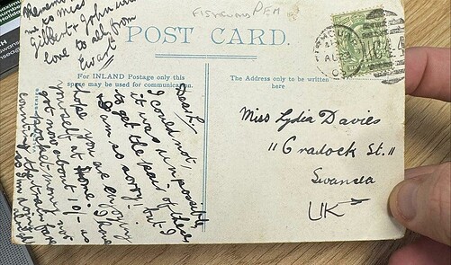 Postcard Which ‘Should Be In A Museum’ Delivered 121 Years After It Was ...