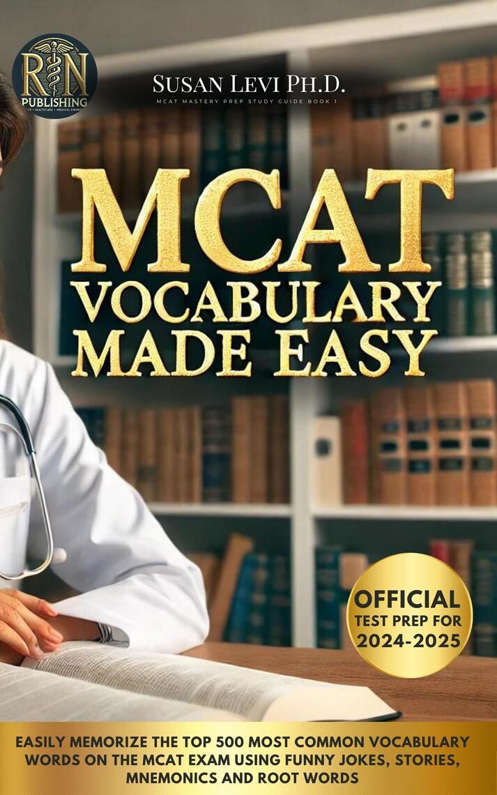 MCAT Vocabulary Made Easy by Susan Levi (Ebook) - Read free for 30 days